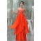 A-Line Sweetheart Beaded Long Chiffon Prom Evening Dresses ED010849