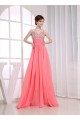 A-Line Beaded Straps Long Chiffon Prom Evening Formal Dresses ED010855 A-Line Beaded Straps Long Chiffon Prom Evening Formal Dresses ED010855