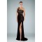 Sheath One-Shoulder Long Prom Evening Formal Dresses ED010863