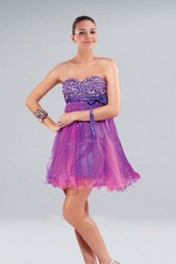 Short/Mini Sweetheart Sequins Cocktail Homecoming Prom Dresses ED010869