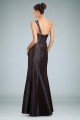 Trumpet/Mermaid Long Black Prom Evening Formal Dresses ED010873