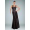 Trumpet/Mermaid Long Black Prom Evening Formal Dresses ED010873