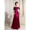 Off-the-Shoulder Short Sleeve Long Prom Evening Formal Dresses ED010875