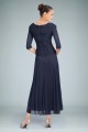A-Line Half Sleeve Chiffon Mother Of the Bride Dresses Evening Formal Dresses ED010876