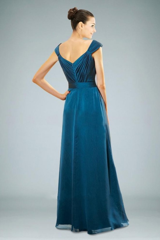 A-Line Straps Long Chiffon Prom Evening Formal Dresses ED010877 A-Line Straps Long Chiffon Prom Evening Formal Dresses ED010877