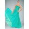 A-Line Strapless Long Chiffon Prom Evening Formal Dresses ED010894