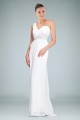Sheath/Column One-Shoulder Beaded Blue Long Chiffon Prom Evening Formal Dresses ED010902 Sheath/Column One-Shoulder Beaded Blue Long Chiffon Prom Evening Formal Dresses ED010902