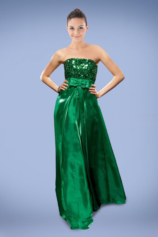 A-Line Strapless Sequins Long Green Prom Evening Formal Dresses ED010903 A-Line Strapless Sequins Long Green Prom Evening Formal Dresses ED010903
