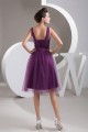 A-Line Short Tulle Prom Evening Formal Bridesmaid Dresses ED010913