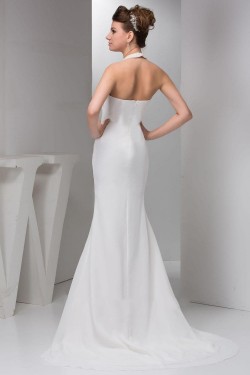 Long White Chiffon Prom Evening Formal Dresses ED010921