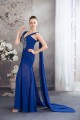 Sheath V-Neck Beaded Blue Long Chiffon Prom Evening Formal Dresses ED010931 Sheath V-Neck Beaded Blue Long Chiffon Prom Evening Formal Dresses ED010931
