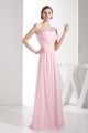 A-Line One-Shoulder Beaded Pink Long Chiffon Prom Evening Formal Dresses ED010936 A-Line One-Shoulder Beaded Pink Long Chiffon Prom Evening Formal Dresses ED010936