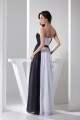 A-Line Strapless Black White Beaded Long Chiffon Prom Evening Formal Dresses ED010940 A-Line Strapless Black White Beaded Long Chiffon Prom Evening Formal Dresses ED010940