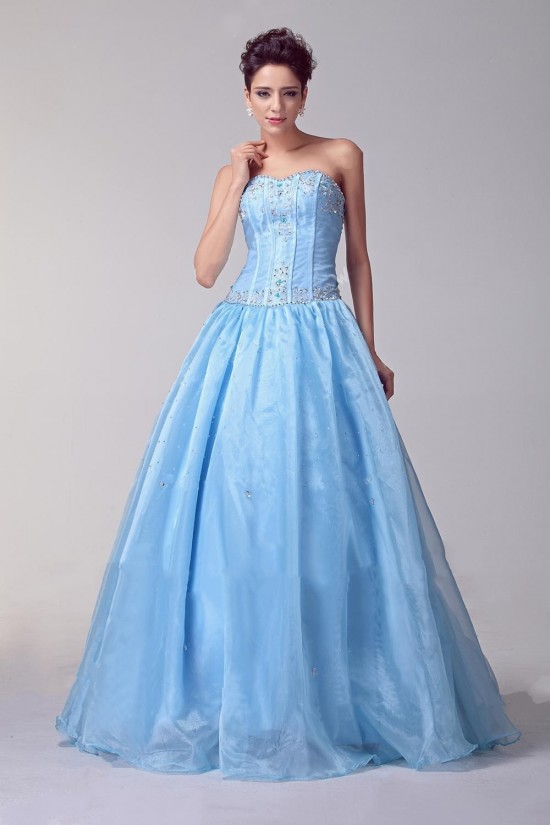 A-Line Strapless Beaded Long Blue Prom Evening Formal Dresses ED010941 A-Line Strapless Beaded Long Blue Prom Evening Formal Dresses ED010941
