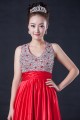 A-Line Beaded Long Red Prom Evening Formal Dresses ED010951 A-Line Beaded Long Red Prom Evening Formal Dresses ED010951