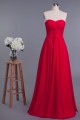 A-Line Sweetheart Long Red Chiffon Prom Evening Formal Dresses ED010953 A-Line Sweetheart Long Red Chiffon Prom Evening Formal Dresses ED010953