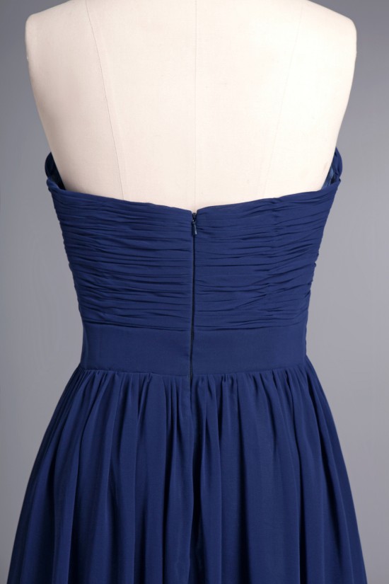 A-Line Sweetheart Navy Blue Long Chiffon Prom Evening Formal Dresses ED010956 A-Line Sweetheart Navy Blue Long Chiffon Prom Evening Formal Dresses ED010956