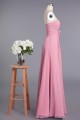 A-Line Sweetheart Long Pink Chiffon Prom Evening Formal Dresses ED010958 A-Line Sweetheart Long Pink Chiffon Prom Evening Formal Dresses ED010958