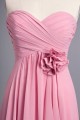 A-Line Sweetheart Long Pink Chiffon Prom Evening Formal Dresses ED010958 A-Line Sweetheart Long Pink Chiffon Prom Evening Formal Dresses ED010958