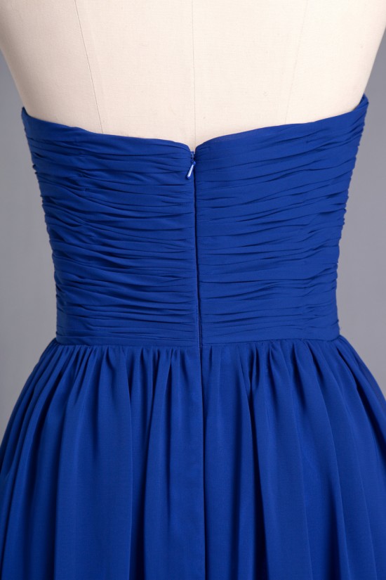 A-Line Sweetheart Long Blue Chiffon Prom Evening Formal Dresses ED010959 A-Line Sweetheart Long Blue Chiffon Prom Evening Formal Dresses ED010959