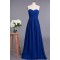 A-Line Sweetheart Long Blue Chiffon Prom Evening Formal Dresses ED010959