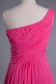 A-Line One-Shoulder Beaded Long Chiffon Prom Evening Formal Dresses ED010960