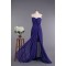 A-Line Sweetheart Split-Front Beaded Lace and Chiffon Prom Evening Formal Dresses ED010963