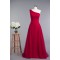 A-Line One-Shoulder Long Tulle Prom Evening Formal Dresses ED010964