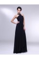 A-Line Halter Beaded Long Chiffon Prom Evening Formal Dresses ED010965