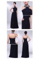 A-Line Halter Beaded Long Chiffon Prom Evening Formal Dresses ED010965