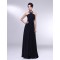 A-Line Halter Beaded Long Chiffon Prom Evening Formal Dresses ED010965