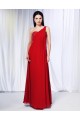 Sheath/Column One-Shoulder Beaded Long Red Chiffon Prom Evening Formal Dresses ED010966 Sheath/Column One-Shoulder Beaded Long Red Chiffon Prom Evening Formal Dresses ED010966