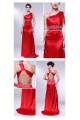 Sheath One-Shoulder Beaded Long Red Prom Evening Formal Dresses ED010968 Sheath One-Shoulder Beaded Long Red Prom Evening Formal Dresses ED010968
