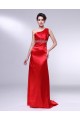 Sheath One-Shoulder Beaded Long Red Prom Evening Formal Dresses ED010968 Sheath One-Shoulder Beaded Long Red Prom Evening Formal Dresses ED010968