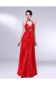A-Line Halter Beaded Pleated Long Red Prom Evening Formal Dresses ED010970 A-Line Halter Beaded Pleated Long Red Prom Evening Formal Dresses ED010970