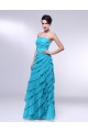 A-Line Strapless Beaded Long Blue Chiffon Prom Evening Formal Dresses ED010974 A-Line Strapless Beaded Long Blue Chiffon Prom Evening Formal Dresses ED010974