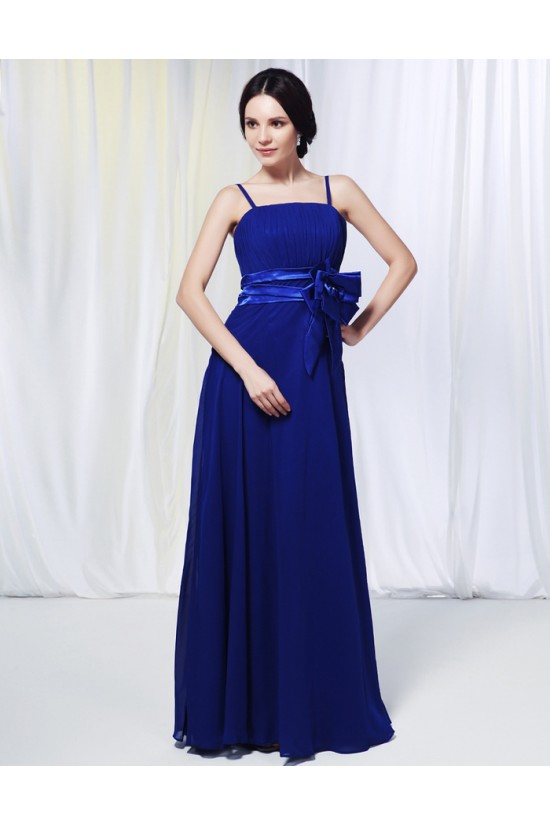 A-Line Spaghetti Strap Long Blue Chiffon Prom Evening Formal Dresses Bridesmaid Dresses ED010978 A-Line Spaghetti Strap Long Blue Chiffon Prom Evening Formal Dresses Bridesmaid Dresses ED010978