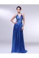 A-Line Halter Beaded Long Blue Prom Evening Formal Dresses ED010981 A-Line Halter Beaded Long Blue Prom Evening Formal Dresses ED010981