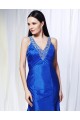 Trumpet/Mermaid V-Neck Beaded Long Blue Prom Evening Formal Dresses ED010982 Trumpet/Mermaid V-Neck Beaded Long Blue Prom Evening Formal Dresses ED010982