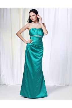 Beaded Strapless Long Prom Evening Formal Dresses ED010991