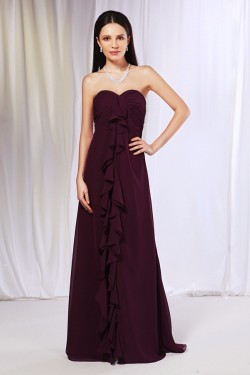 Empire Sweetheart Long Chiffon Prom Evening Formal Dresses Maternity Dresses ED010993