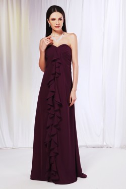 Empire Sweetheart Long Chiffon Prom Evening Formal Dresses Maternity Dresses ED010993