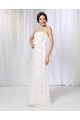 A-Line Strapless Long White Chiffon Prom Evening Formal Dresses ED010994 A-Line Strapless Long White Chiffon Prom Evening Formal Dresses ED010994