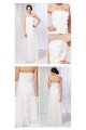 A-Line Strapless Long White Chiffon Prom Evening Formal Dresses ED010994 A-Line Strapless Long White Chiffon Prom Evening Formal Dresses ED010994