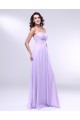 A-Line Strapless Long Chiffon Prom Evening Formal Dresses ED010997