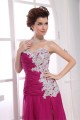 A-Line Beading Chiffon One-Shoulder Prom/Formal Evening Dresses 02020002