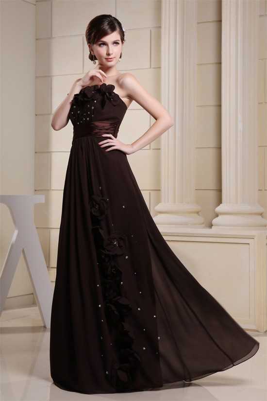 A-Line Chiffon Sleeveless Long Prom/Formal Evening Dresses 02020012 A-Line Chiffon Sleeveless Long Prom/Formal Evening Dresses 02020012