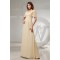 A-Line Floor-Length V-Neck Chiffon Formal Evening Mother of the Bride Dresses 02020020