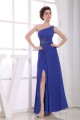 A-Line One-Shoulder Sleeveless Ruffles Chiffon Long Blue Prom/Formal Evening Dresses 02020023 A-Line One-Shoulder Sleeveless Ruffles Chiffon Long Blue Prom/Formal Evening Dresses 02020023