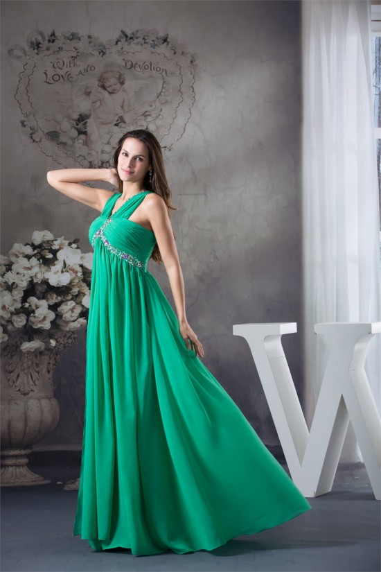 Empire Sleeveless Beading Chiffon Long Prom/Formal Evening Maternity Dresses 02020030 Empire Sleeveless Beading Chiffon Long Prom/Formal Evening Maternity Dresses 02020030
